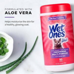 Cat Cleaning Wipes Keep your feline friend fresh and clean with the perfect solution for quick and easy grooming from these wipes.