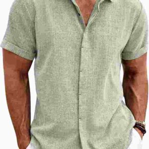 Men’s short casual shirts are a must-have wardrobe essential for modern men who value both style and comfort. These shirts are designed to provide a relaxed